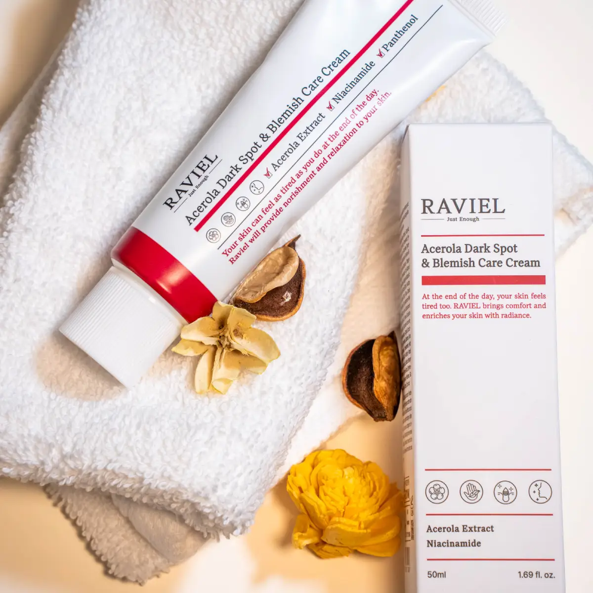 Acerola Dark Spot Care Cream 50 ml - Raviel para KUDZŪ COSMETICS