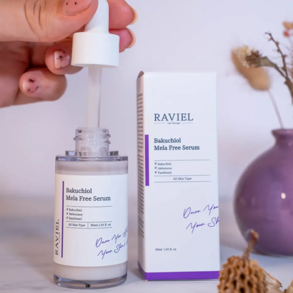 Bakuchiol Mela-Free Sérum - Raviel para KUDZŪ COSMETICS
