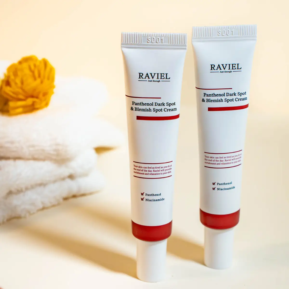 Panthenol Dark Spot & Blemish Cream 15 ml - Raviel para KUDZŪ COSMETICS