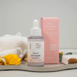 Retinol 10X Peptide Ampoule - Raviel para KUDZŪ COSMETICS