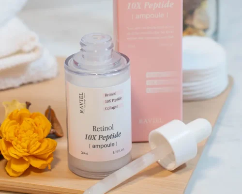 Retinol 10X Peptide Ampoule - Raviel para KUDZŪ COSMETICS